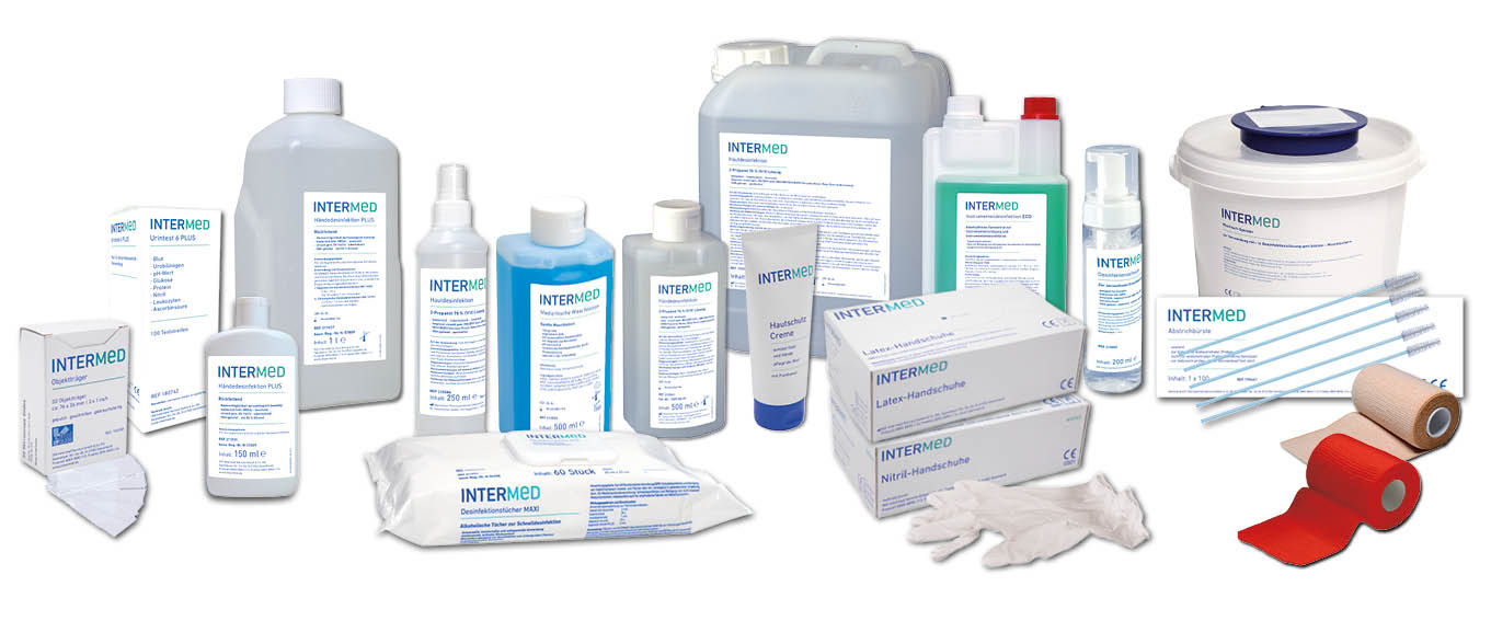 Produktlinie INTERMED mit dem Schwerpunkt Hygiene/Desinfektion